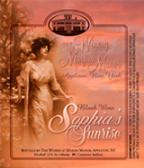 Sophia's Sunrise label