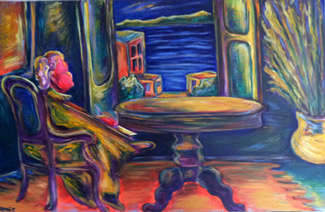 Painting by Jennifer Seth-Cimini