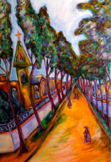Painting by Jennifer Seth-Cimini