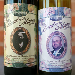 Lord of the Manor with personalized label