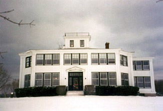 Marjim Manor with cloudy sky