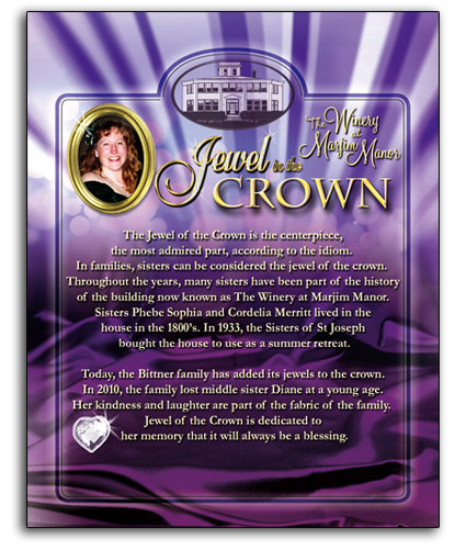 Jewel of the Crown back label